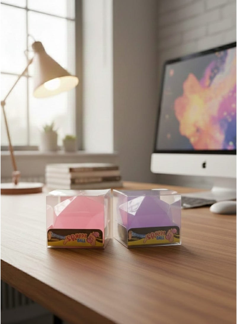 Flexible Squishy Cube - 2 Cubes - Image 1